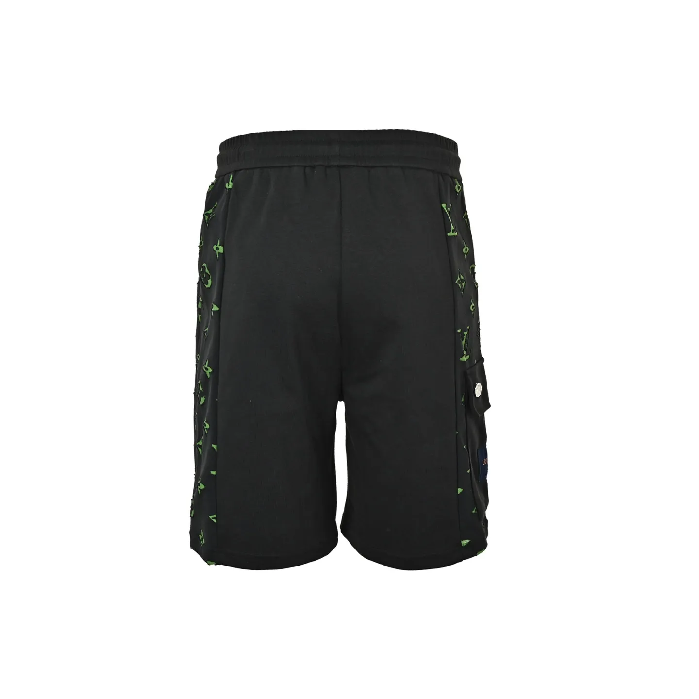 Louis Vuitton/Louis Vuitton presbyopia burnt flower overalls shorts